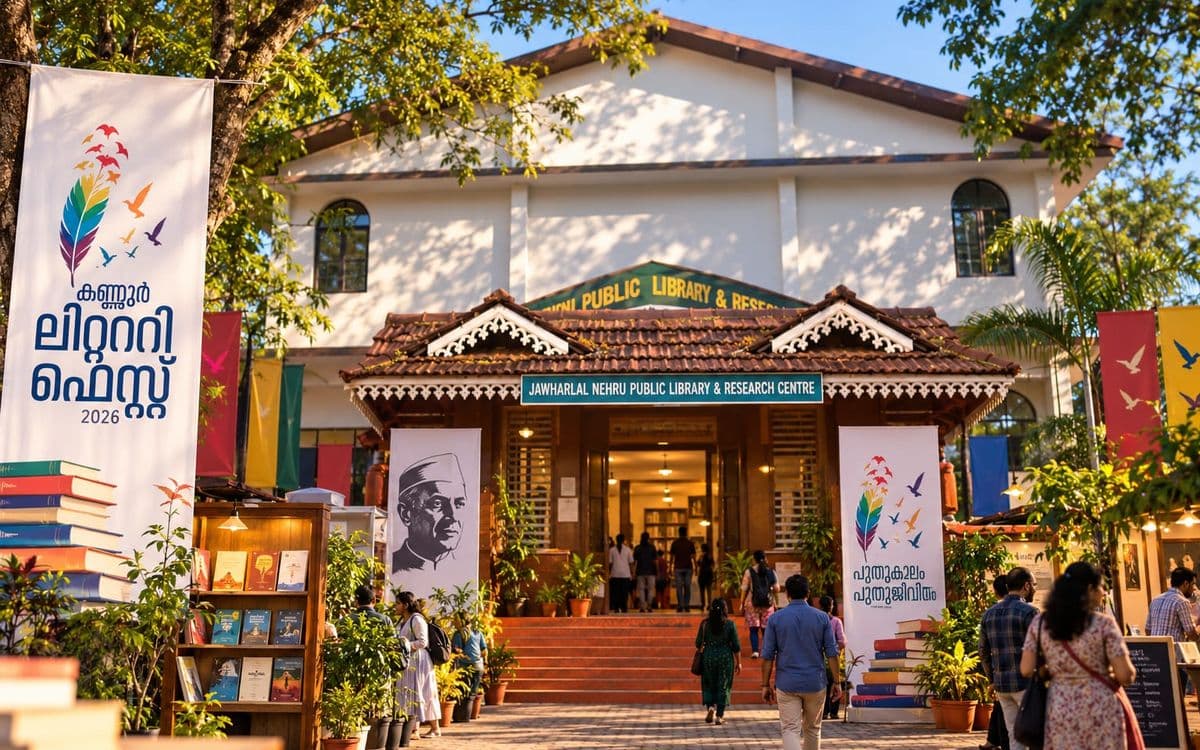 കണ്ണൂർ ലിറ്റററി ഫെസ്റ്റ് ഒക്ടോബർ 2 മുതൽ; അടൂർ ഗോപാലകൃഷ്ണൻ ഉദ്ഘാടനം ചെയ്യും